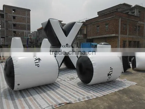 inflatable paintball bunker paintball field paintball obstacle