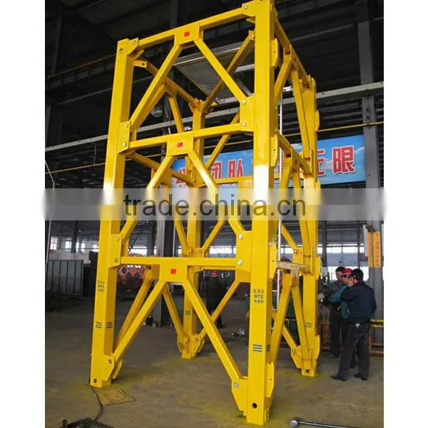 new mast section used for construction