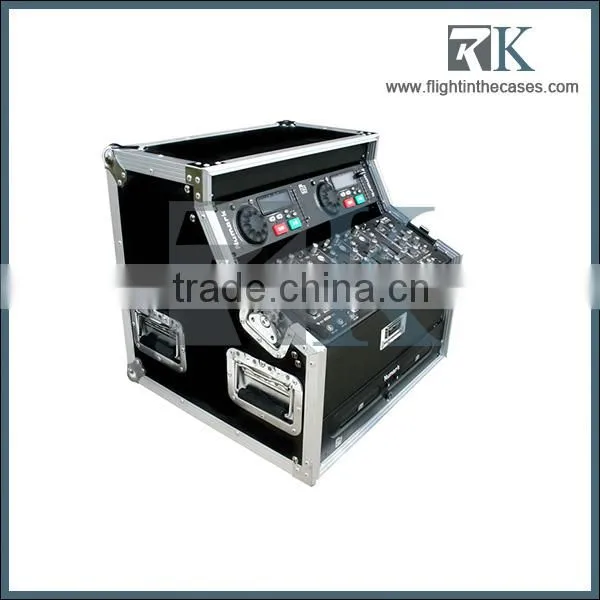 hot selling customize slant mixer flight case for numark