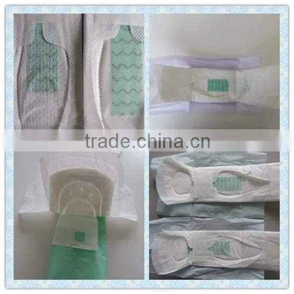 cotton material disposable anion sanitary napkin ,sanitary napkins with free sample