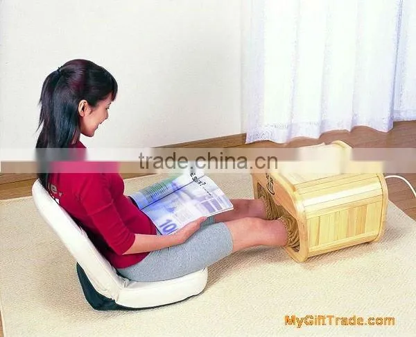 wooden foot bath