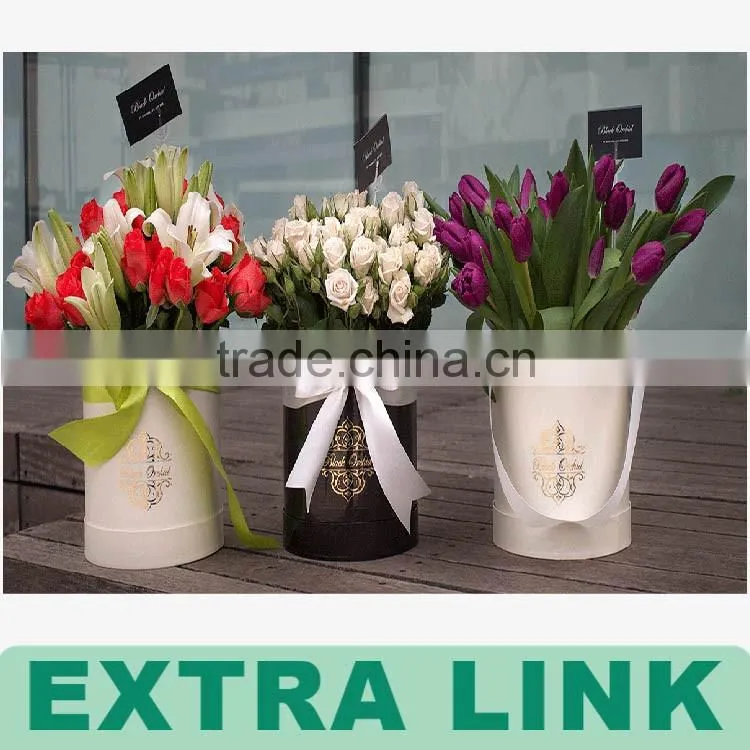 Alta calidad logotipo personalizado cajas de carton para flores