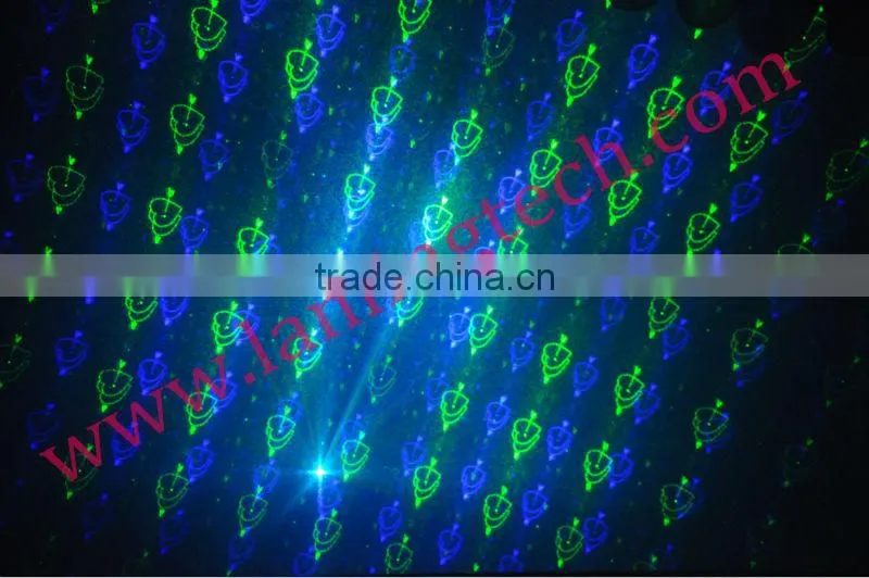 NEW Mini laser stage light in GB color ,12 beautiful Gobo