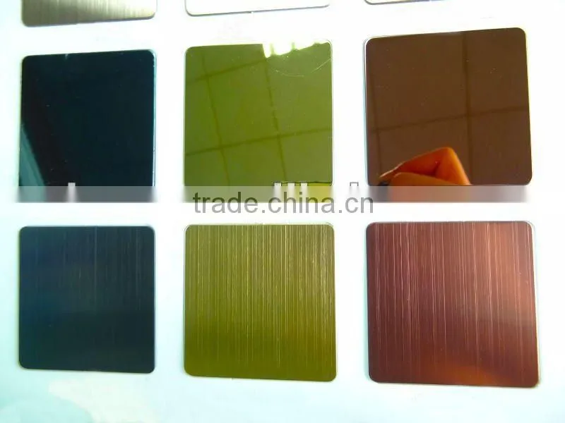 stainless steel coated titanium sheet