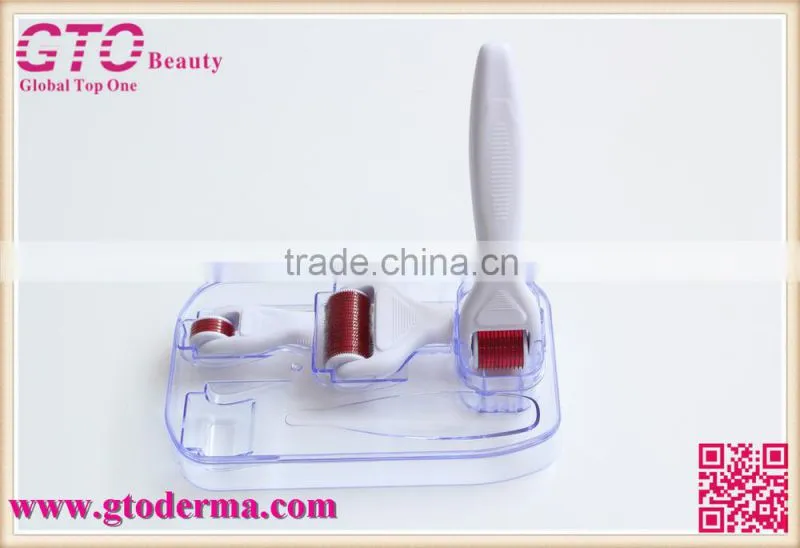 GTO newest comprehensive device 5 in 1 derma roller microneedle therapy sKin care derma roller