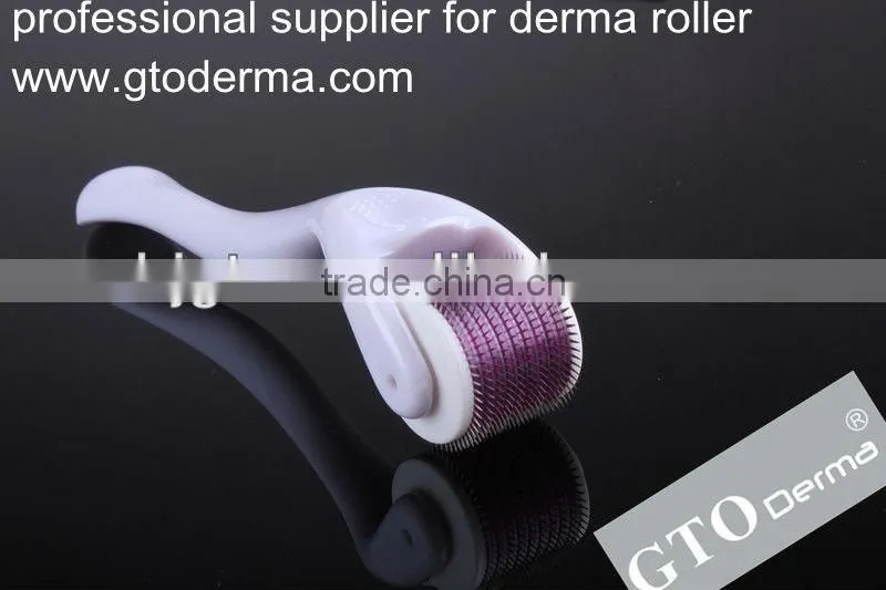 GTO collagen hair treatment derma roller 0.5mm 1.5mm