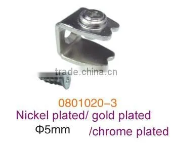 diameter 5mm nickel plated cabinet shelf support pin for glass