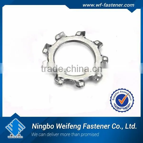external lock washer DIN6797A for furniture good seal