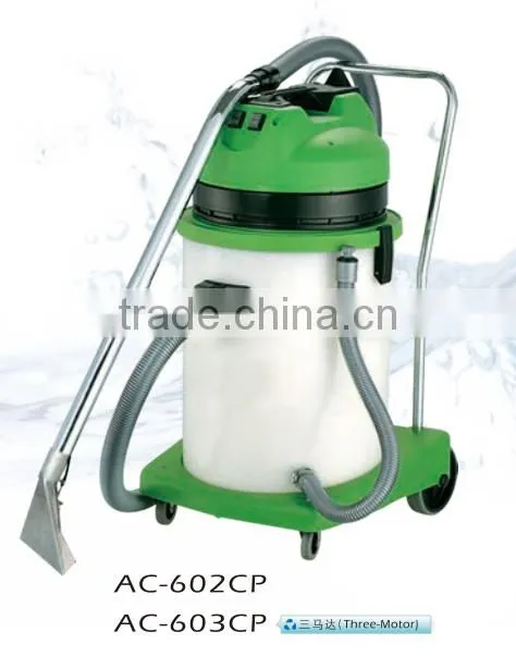 Circulating air cooling carpet cleaner, use for cleaning carpet