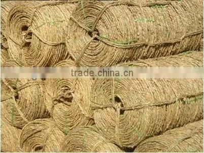 manual rice stalk straw rope machine