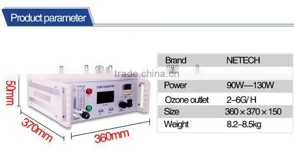 2013 hot sales 2g to 6g Desktop Medical Ozone Generator For Hospital Or Lab