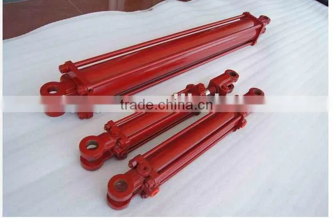 nonstandard customized double acting small tie rod hydraulic cylinder for log splitter