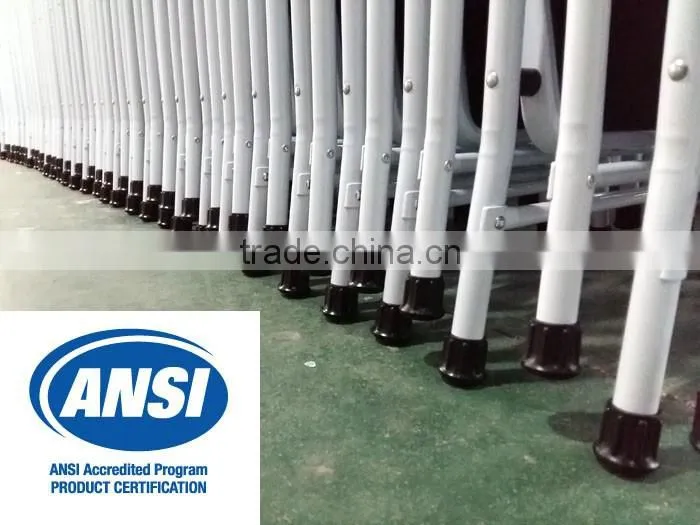 Top selling lowest price GS and EN131 handrail foldable step ladder