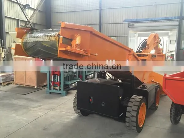 Long service life tunnel underground mining loader for coal mine