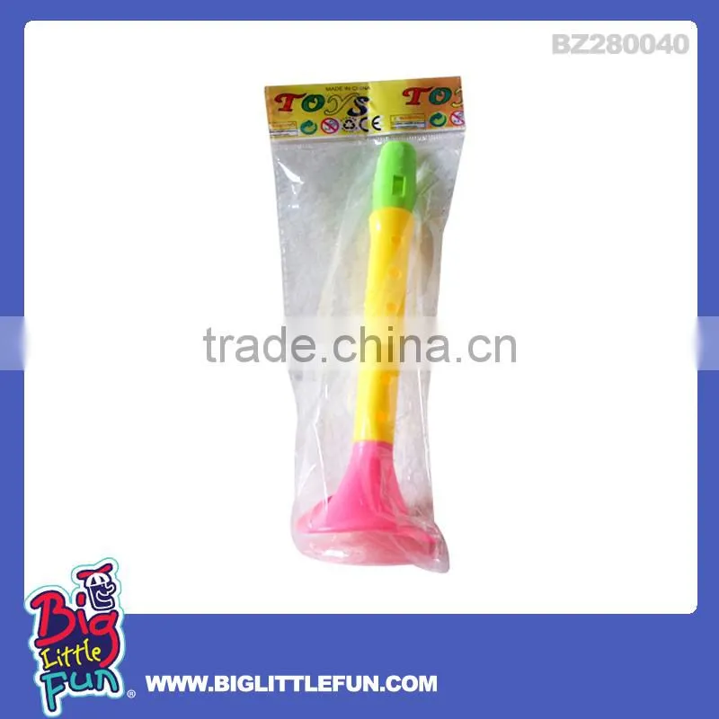 Plastic toy flute