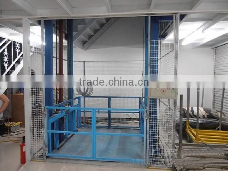 China Manufacturer Vertical Warehouse Cargo Elevator Lift For Sale