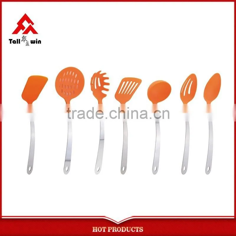 Mini food grade nylon children kitchenware,kids cooking set, nylon cooking tool utensils