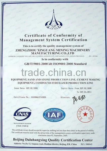 rubber belt cement conveyor