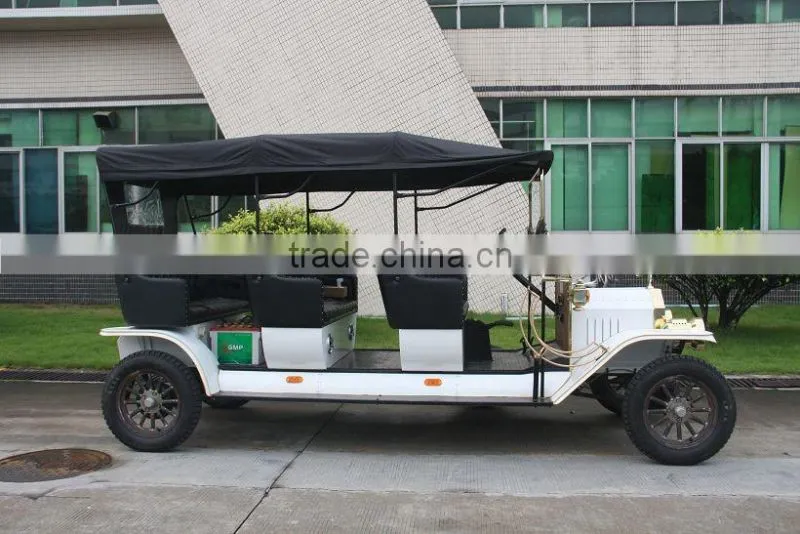 2017 Popular 5KW vintage smart electric tourist bubble car with door