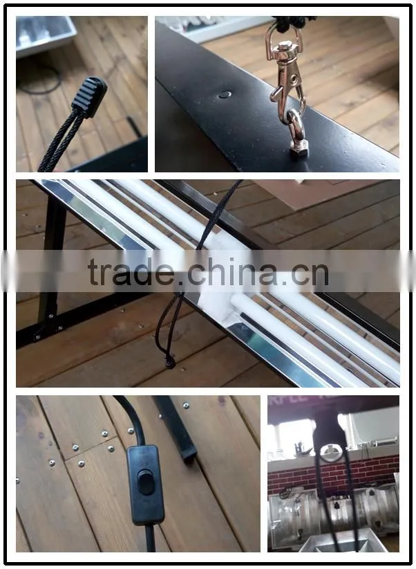 T5 fluerouscent grow light / LED grow light for seed growing/ grow light with switch