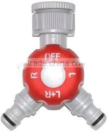 3/4"-1" 2-Way Snap-in Plastic Connectors Quick Coupling Hose
