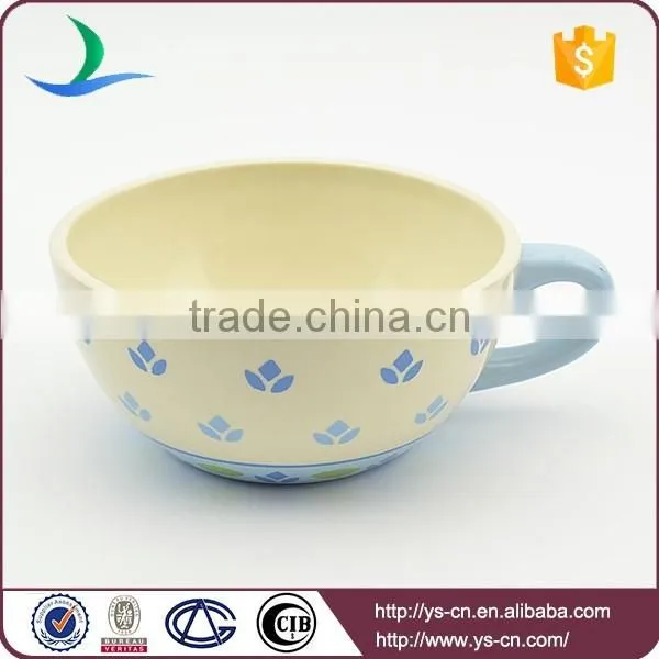 Wholesale hand painted ceramic tea set for one in European style