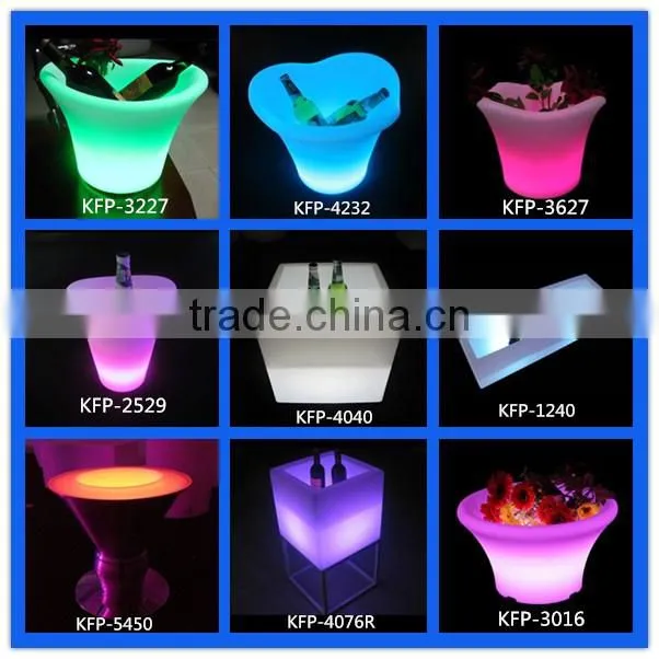 RGB flashing led beer holder led beer bucket