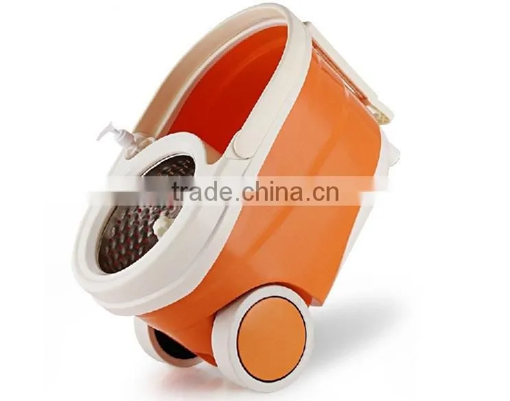 Stainless Steel Deluxe Rolling Spin Mop