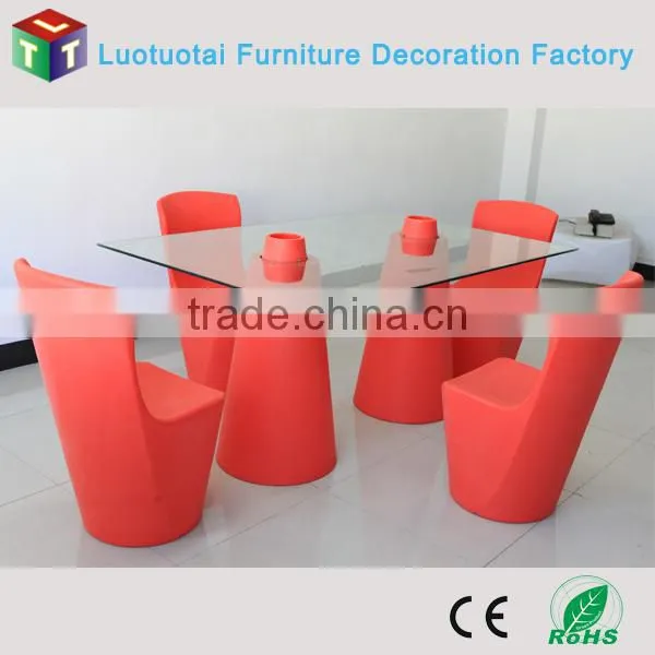 led light multicolor change table for bar/solon/club/restaurant/hotel