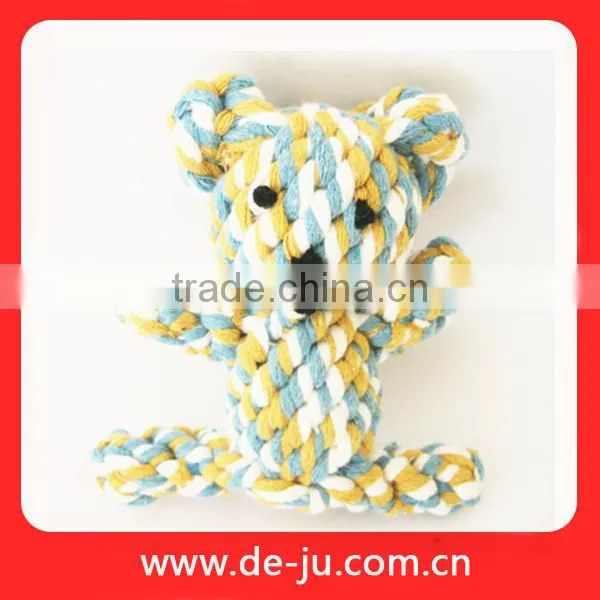 Cleaning Teeth Colorful Cotton Monster Dog Pet Toy