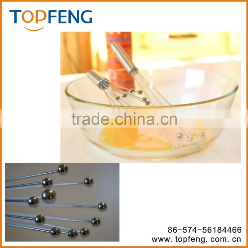 stainless steel ball whisk, egg beater, Sauce Mixer, ball whisk, SS whisk with ball
