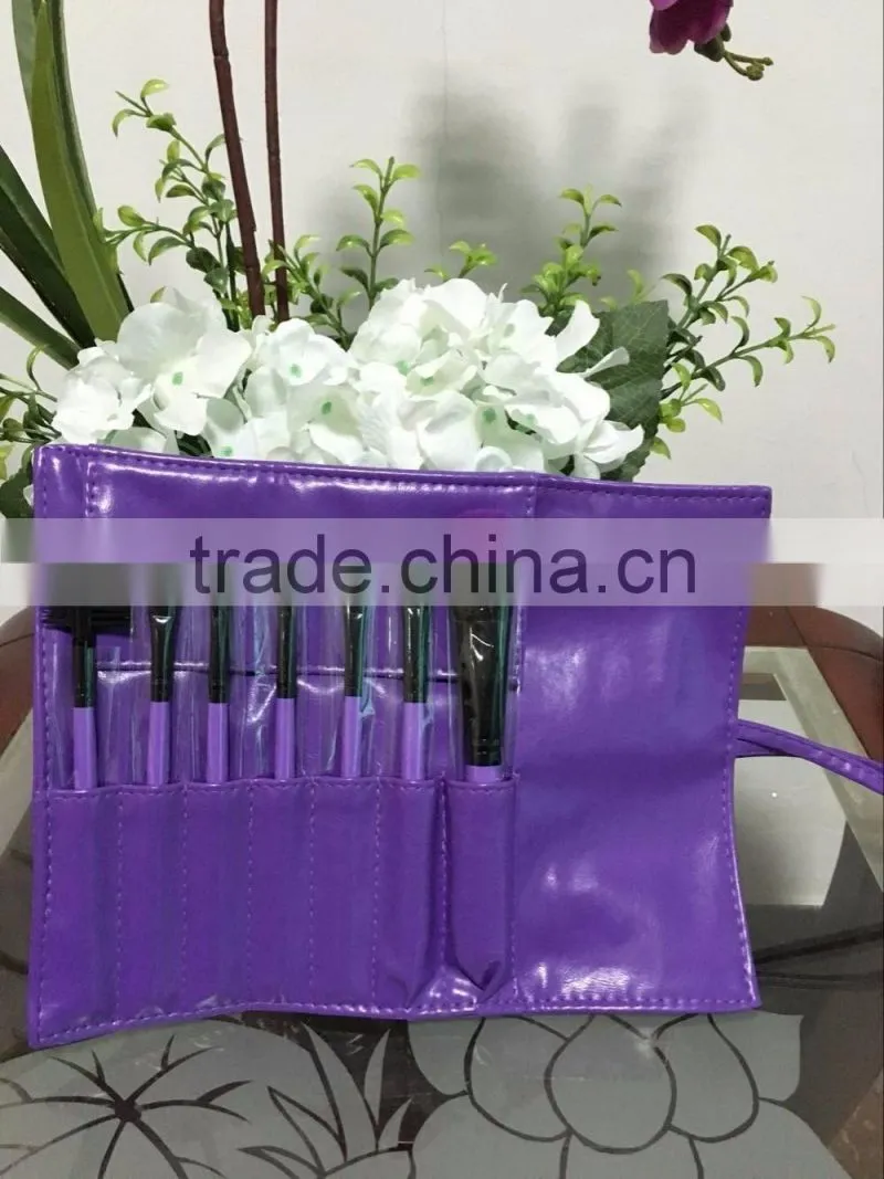 7 Pcs personalized cosmetics beauty tips custom eye makeup artist brushes for lipstick mascara makeup brush sets cases