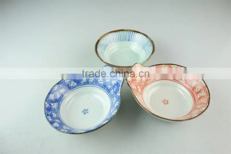 stock funny Japanese style ceramic sauce dish