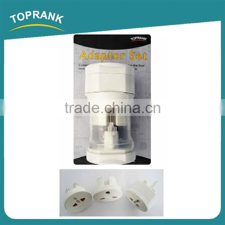 Toprank New Safety Protector Shutter Multiple Europe Plug Adapter Worldwide Universal Travel Adapter Plug
