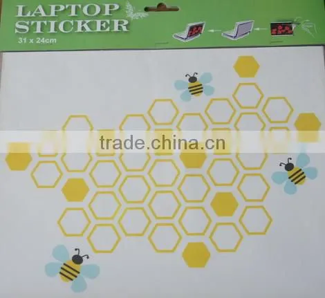 Honeycomb Structure Decoration Laptop Sticker Skin