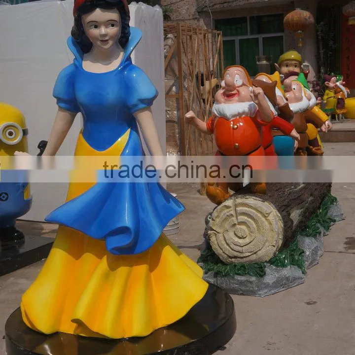 Fiberglass little man cartoon character