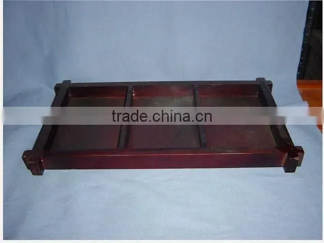 lacquered small wooden tray wholesale