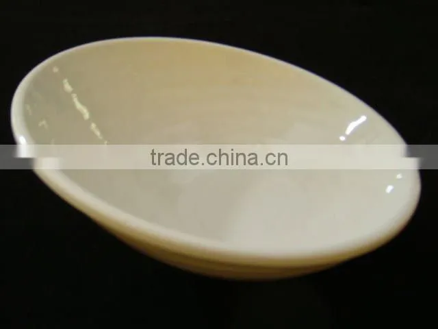 hotel white round melamine soup bowl