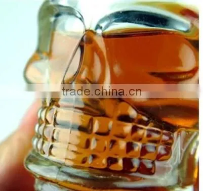 1.5 oz 50ml wine glass skull shot glass cup