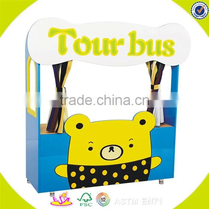 Wholesale customized wooden grocery store for kids, delicate and simple style wooden grocery store toy for children W08C210