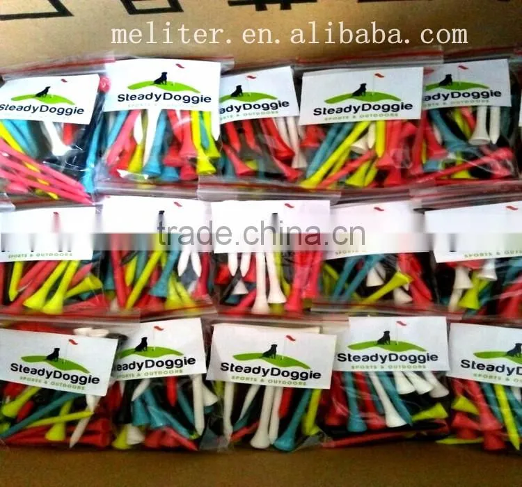 bulk print logo environment firendly golf tees