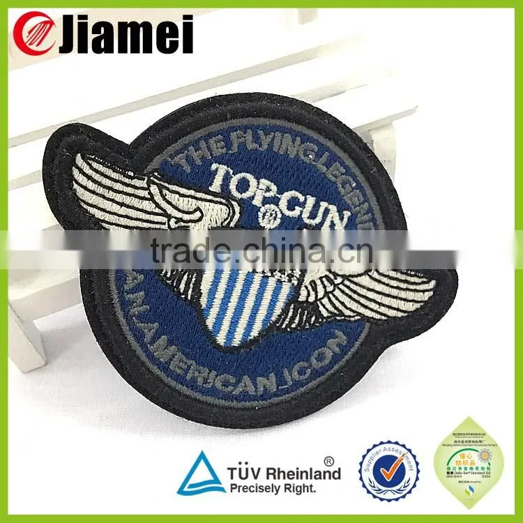 OEM animal cartoon embroidered patches for kids clothes