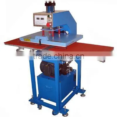Factory price dual heat press machine pneumatic for t-shirt towel jersey