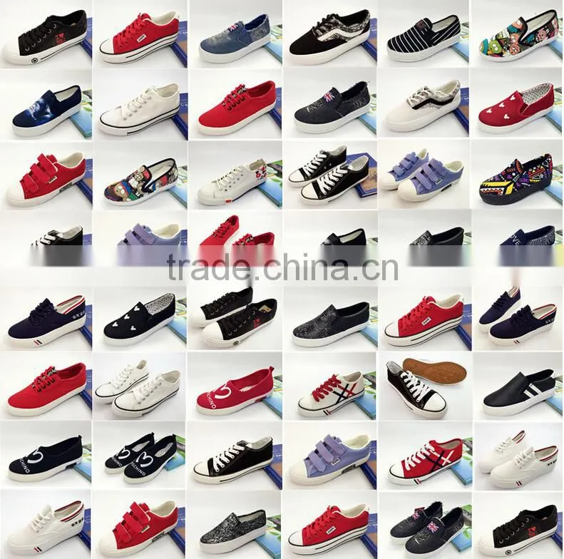 GZY latest flat walkking lace up shoes women ladies many colors