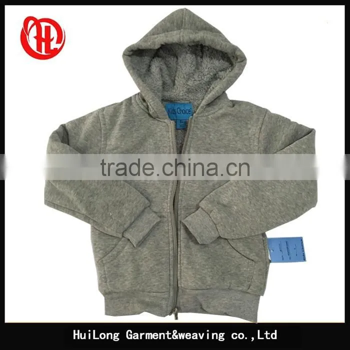 Wholesale boys thick baby sherpa kids winter fur coat