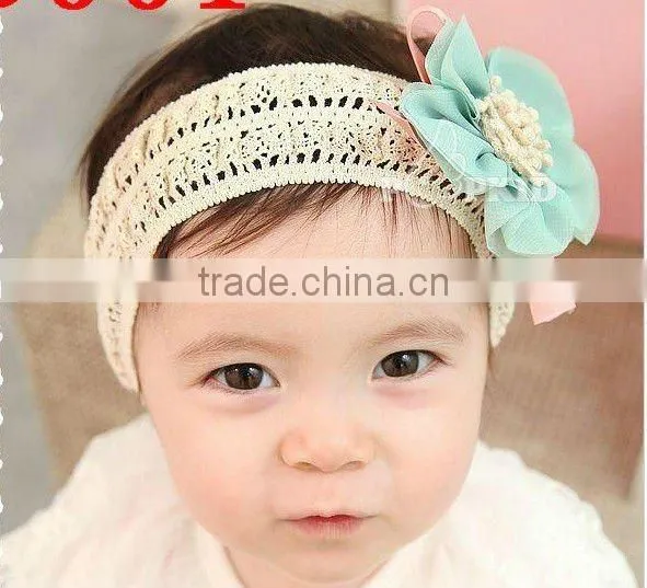 Bow Clip Headband for Baby Girls