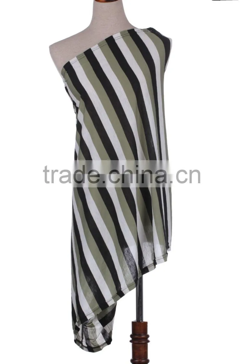 Jersey Chevron Enternity Nursing Cover Scarf