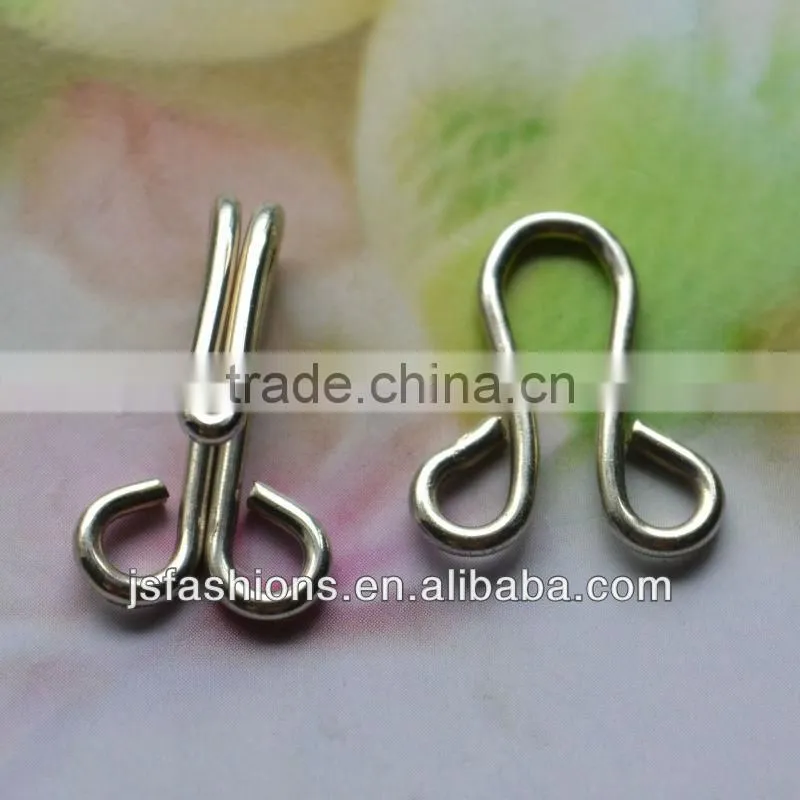 Fashion 4# dress hook and eyes decorative with insurance