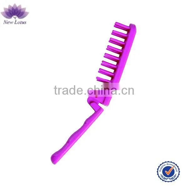 High quality hotel plastic folding pocket comb