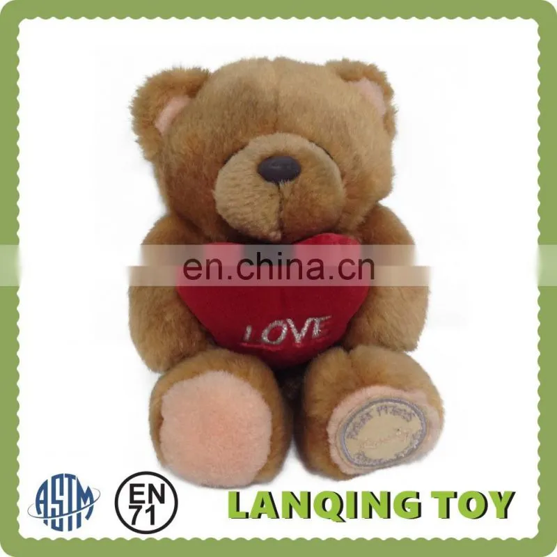 Red Heart Teddy Bear Souvenirs Wholesale Wedding Thank You Gifts For Guests